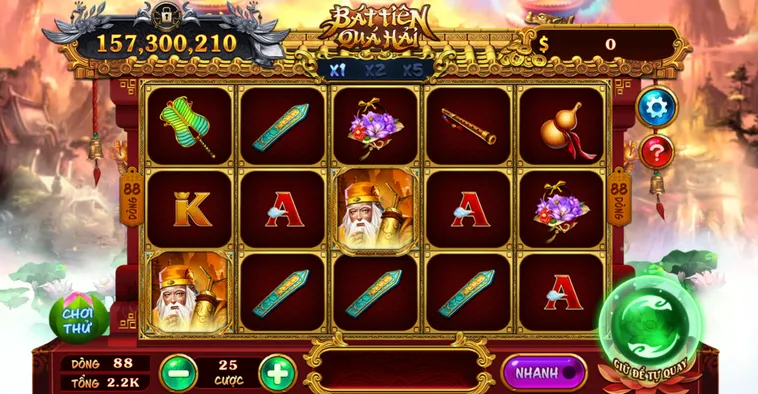 Trải Nghiệm Đỉnh Cao Cùng Game Nổ Hũ Bát Tiên Quá Hải Tại Bin88 Hấp Dẫn
