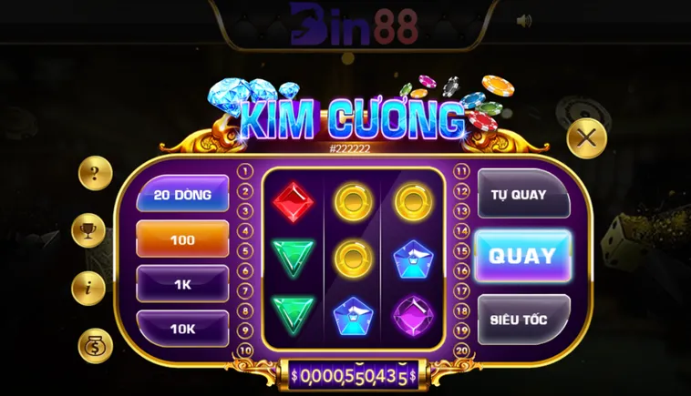 Khám Phá Thế Giới Game Nhanh Kim Cương Tại Bin88 Đỉnh Cao Đầy Hấp Dẫn
