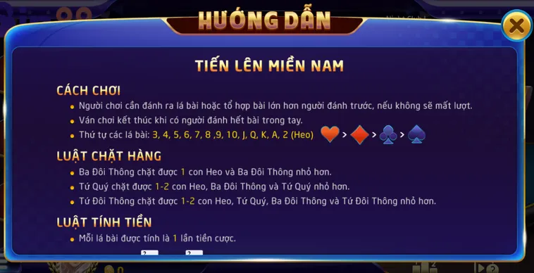 Trải Nghiệm Đỉnh Cao Khi Chơi Tiến Lên Miền Nam Tại Bin88 Hấp Dẫn